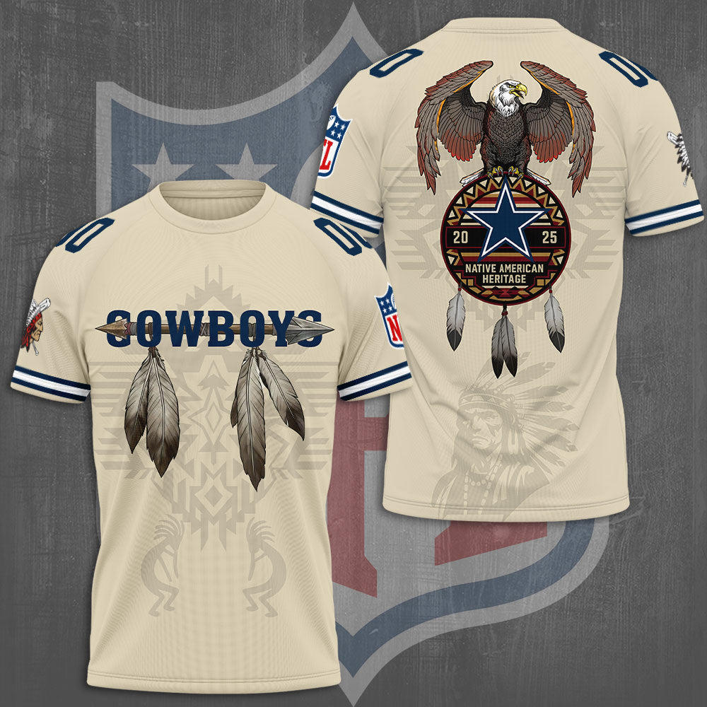 Dallas Cowboys x Native American Heritage 3D Apparel
