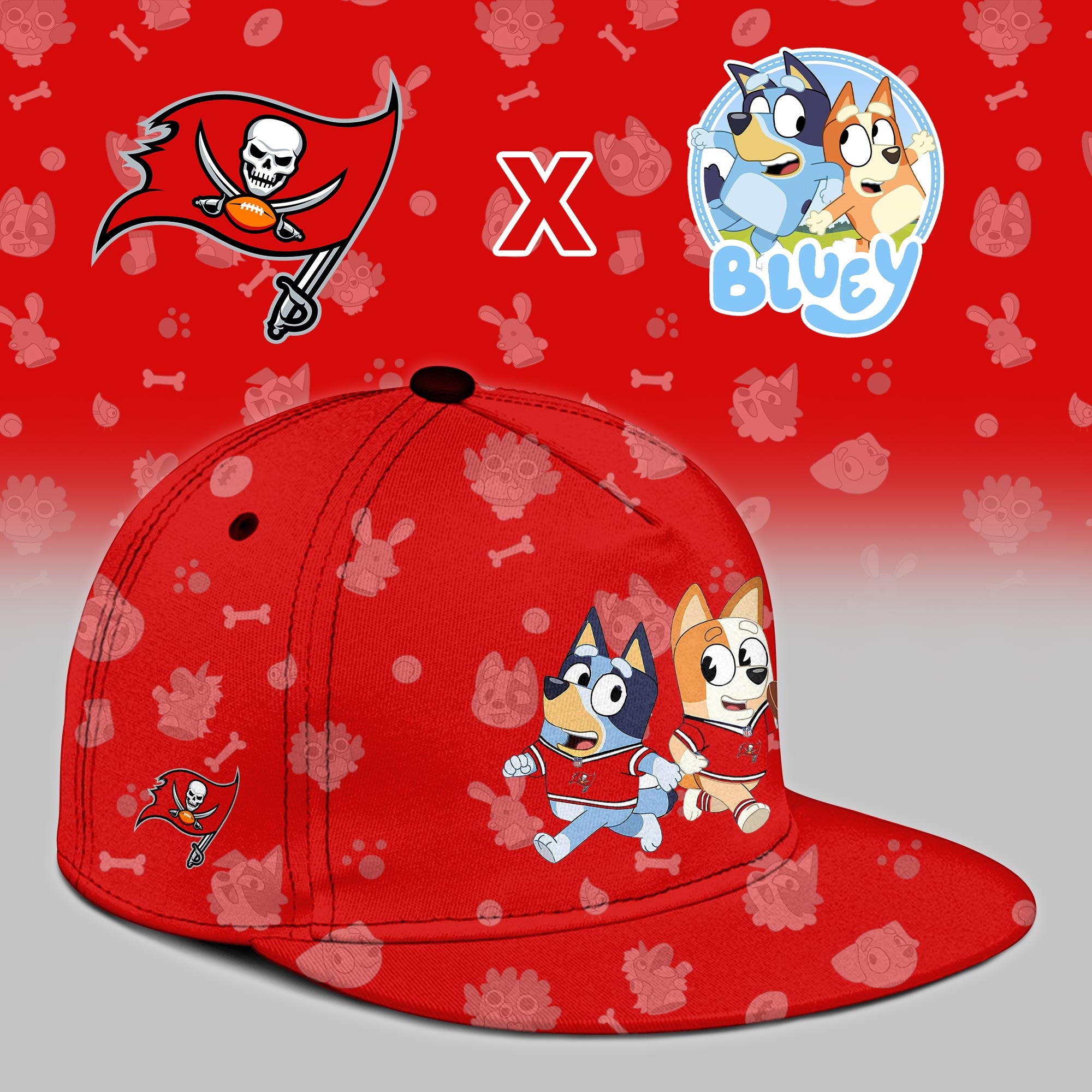 TB.Buccaneers x Bluey Night Limited Jersey
