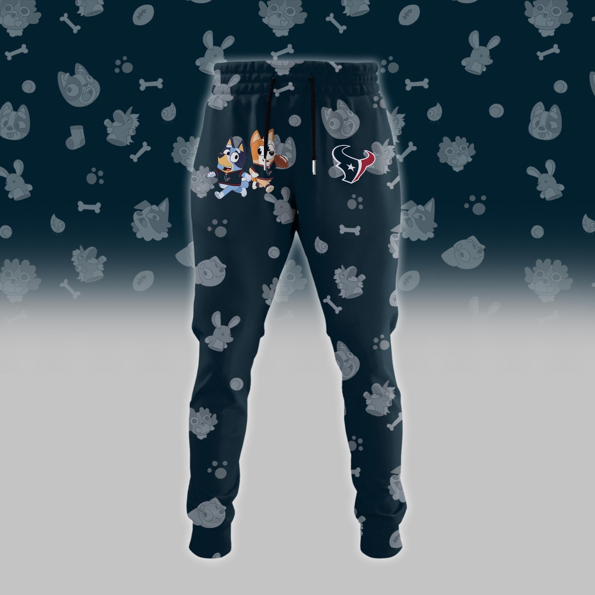 H.Texans x Bluey Night Limited Hoodie
